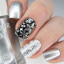 120 Pale Silver, Stamping Neglelak, Colour Alike (u)